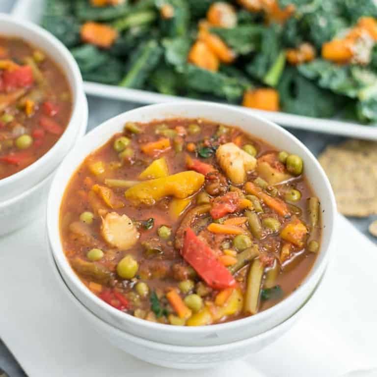 Simple Frozen Vegetable Soup Vegan Whole30 Bites Of Wellness