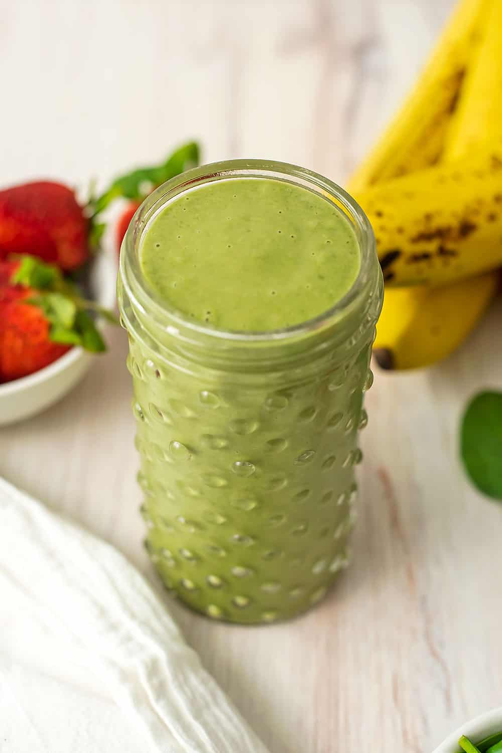 Strawberry Banana Kale Smoothie Bites Of Wellness