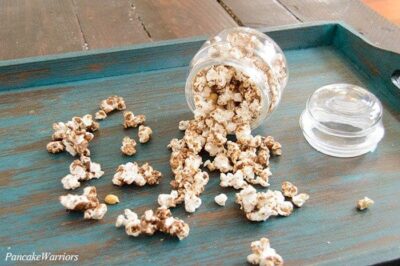 Chocolate Popcorn | www.PancakeWarriors.com