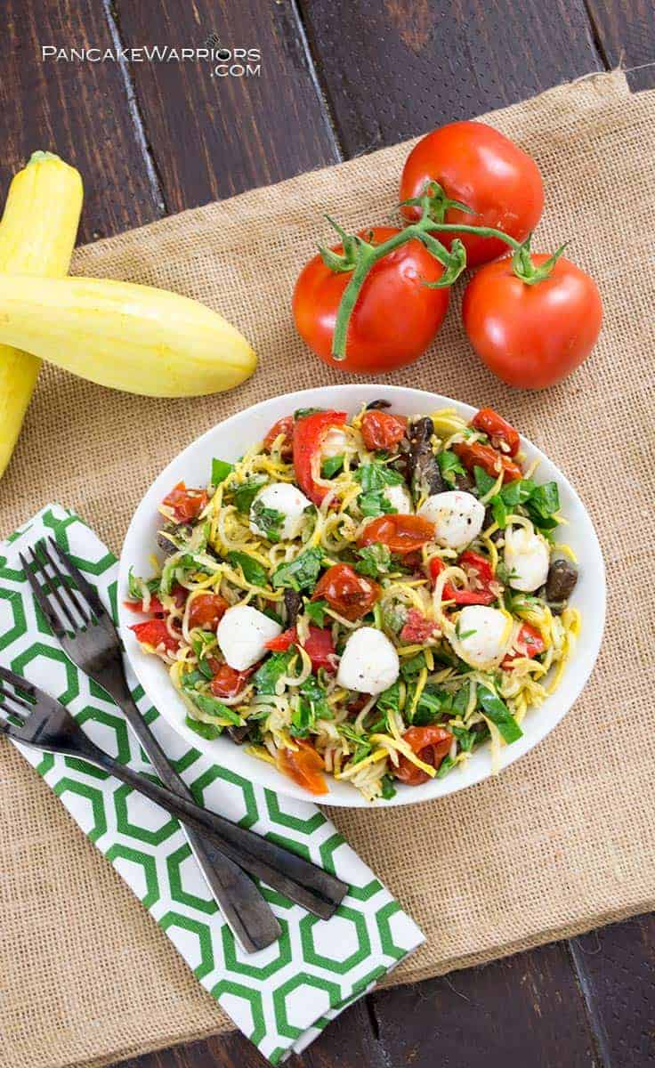 Margherita Pasta Salad (Gluten Free) Bites of Wellness