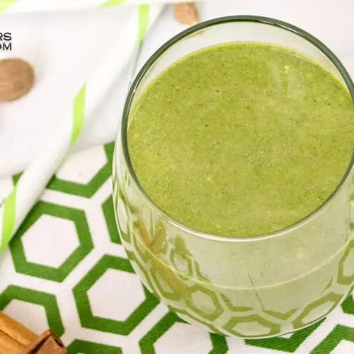 Pumpkin spice green smoothie