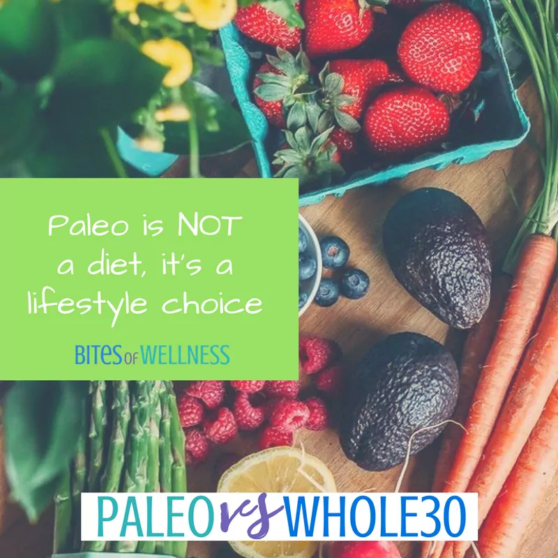 Paleo vs Whole30 and which one is right for you? Paleo is not a diet, it's a lifestyle choice