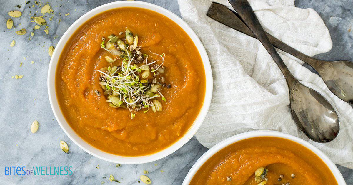 Slow Cooker Curried Butternut Squash Soup Recipe