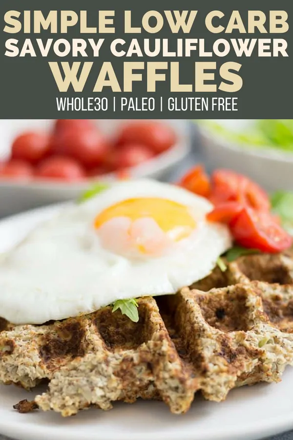 Egg Waffles - Whole30, Paleo, Low Carb, Keto - EASY One Ingredient  Whole30 Breakfast, Keto, Low Carb