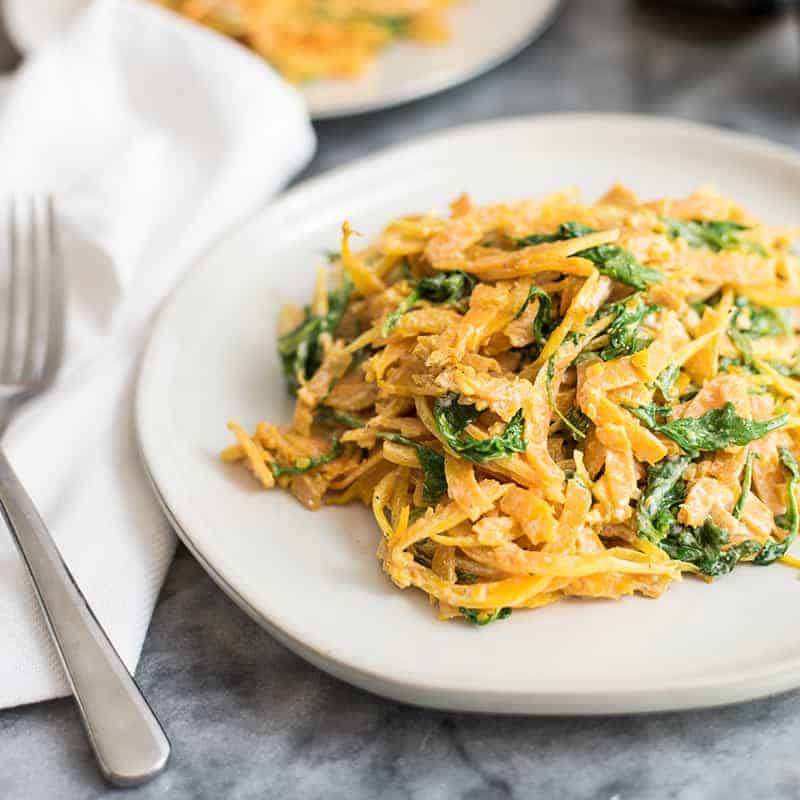 Butternut Squash Noodles - FeelGoodFoodie