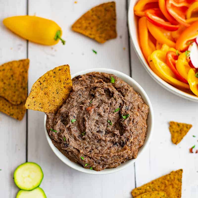 The Best Crock Pot Bean Dip Recipe - Build Your Bite