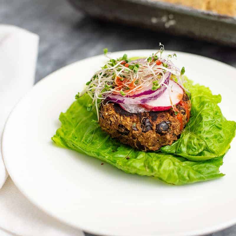 5-Ingredient Black Bean Patties