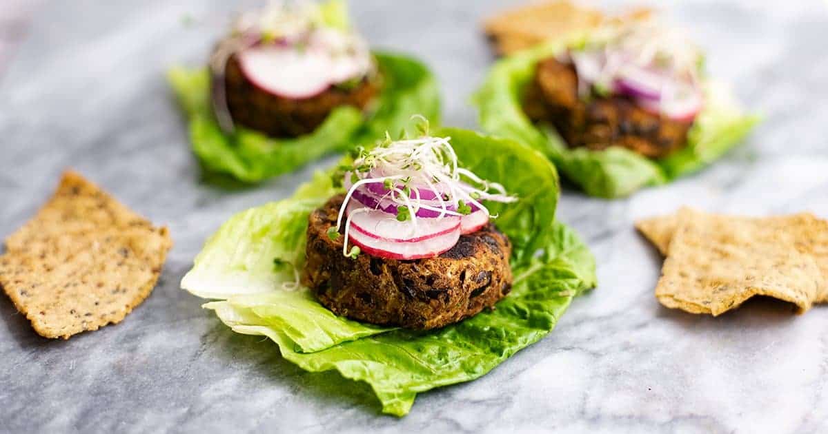 5-Ingredient Black Bean Patties