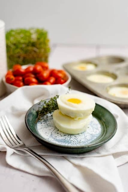 How To Make Perfectly Poached Eggs In The Oven Bites Of Wellness 