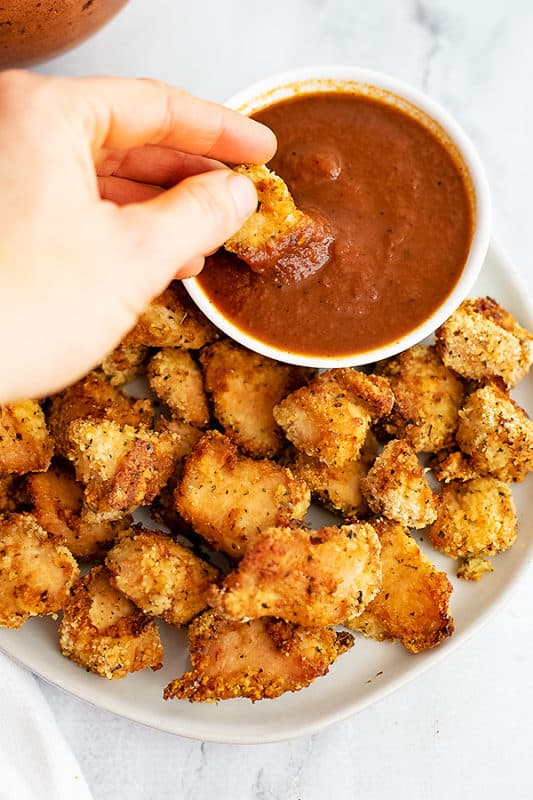 Air Fryer Chicken Nuggets (Gluten Free, Low Carb) Bites of Wellness