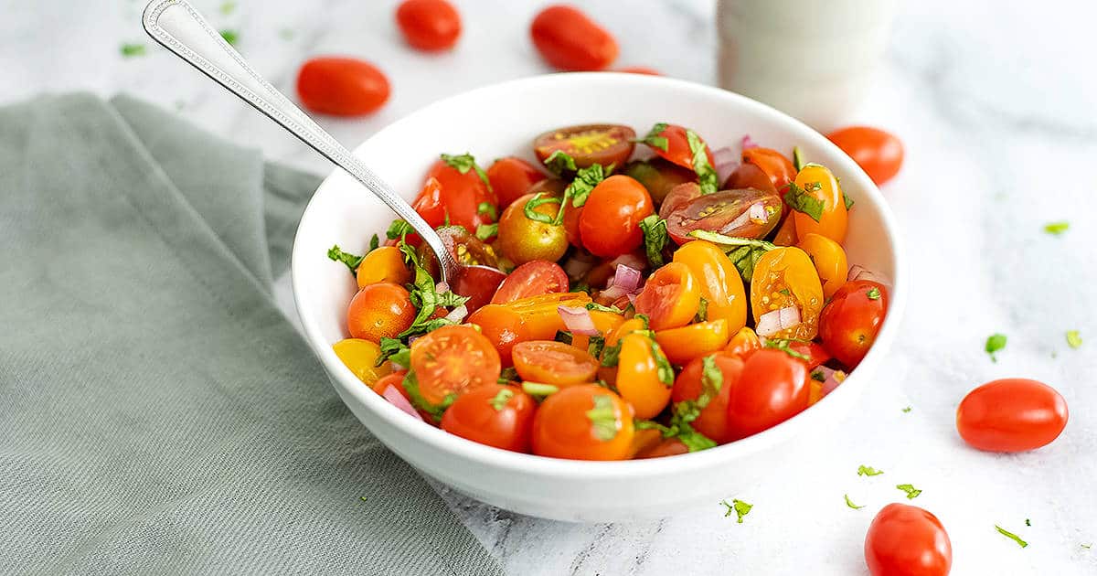 Tomato Basil Salad