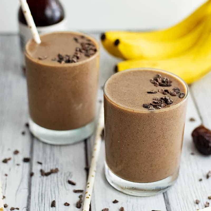 Coffee Banana Protein Smoothie (Simple & Easy) | Bites of Wellness