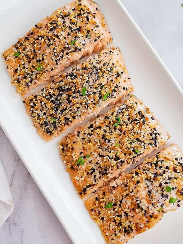 How to Make Everything Bagel Salmon