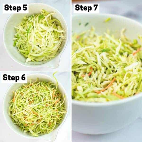 How to make vegan coleslaw