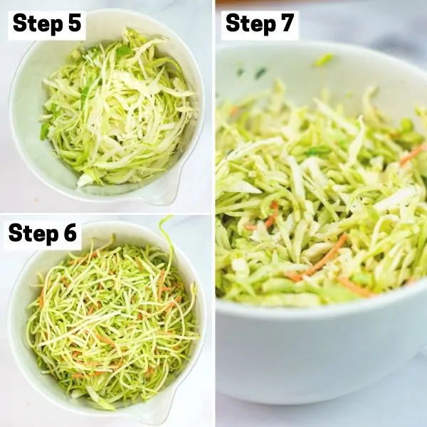 How to make vegan coleslaw