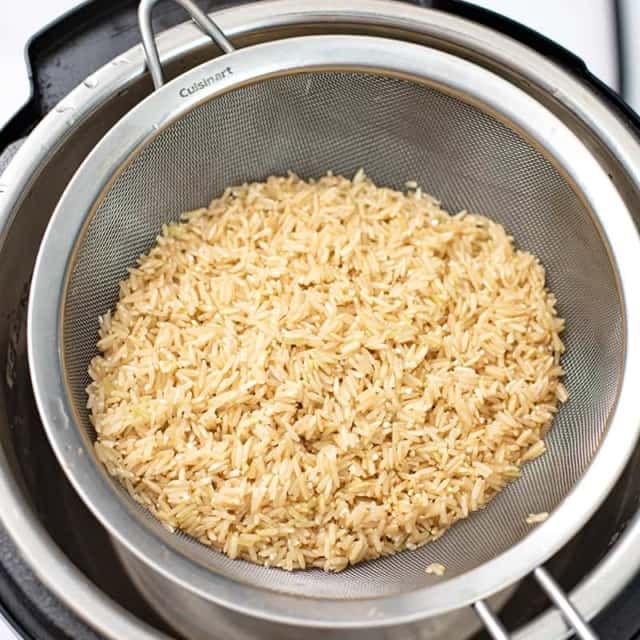 Instant Pot Jasmine Rice (White + Brown) - Bites Of Wellness