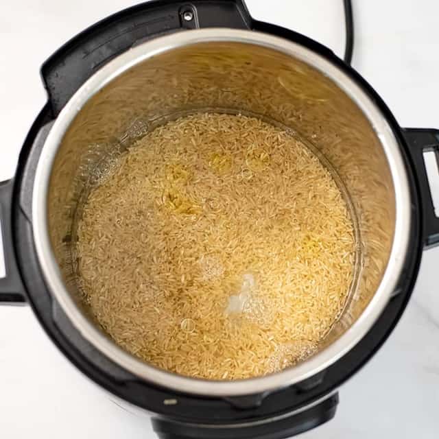 Instant Pot Jasmine Rice (White + Brown) - Bites Of Wellness