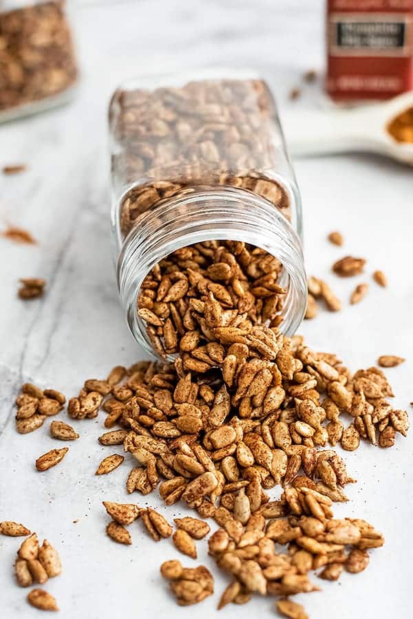 Spiced Sunflower Seeds - Bites of Wellness