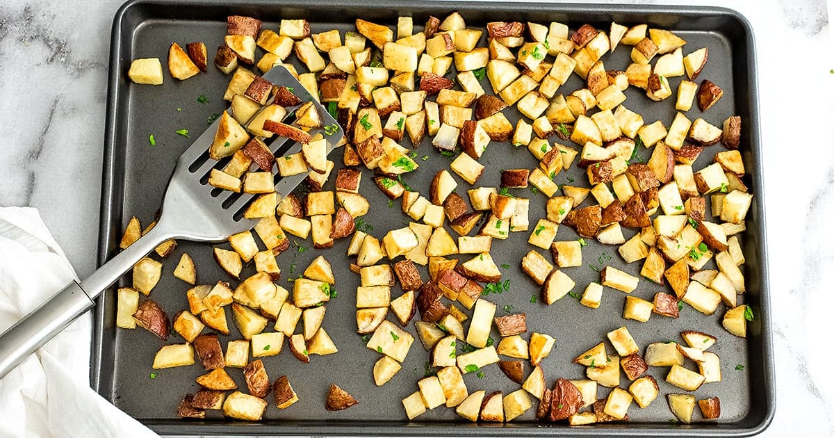 Whole30 Crispy Roasted Potatoes (Oven or Air Fryer)