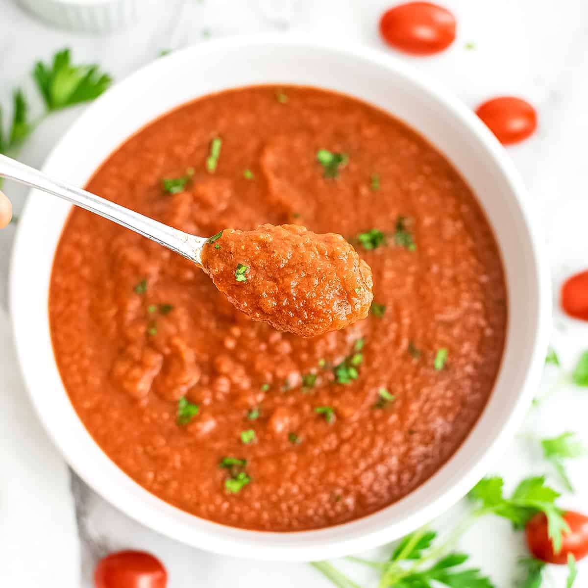 Easy Whole30 Spaghetti Sauce (Ready in 5 Minutes) | Bites of Wellness