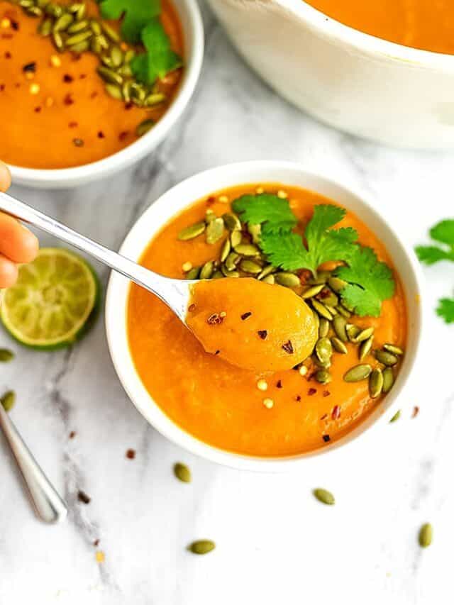 How to Make Sweet Potato Red Pepper Soup