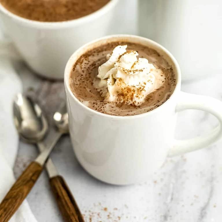 Chocolate Protein Hot Chocolate (dairy free)