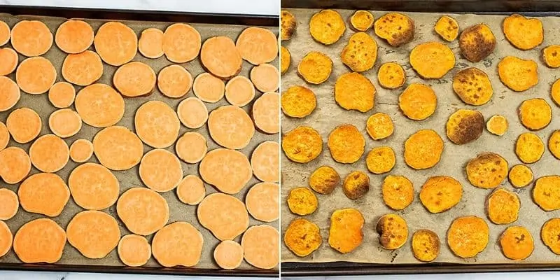 How to make sweet potato nachos.