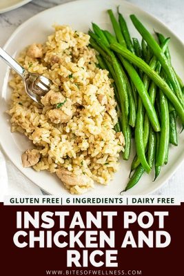 chicken rice green beans instant pot