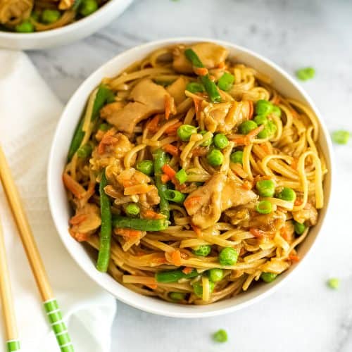 instant pot rice noodles chicken