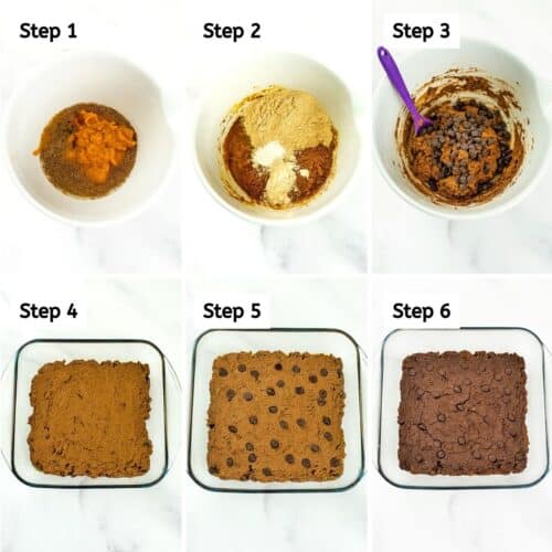 Pumpkin Protein Brownies Bites of Wellness