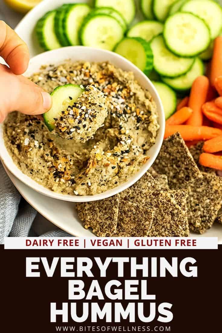 Simple Everything Bagel Hummus (Easy 5 Ingredient Dip) Bites of Wellness