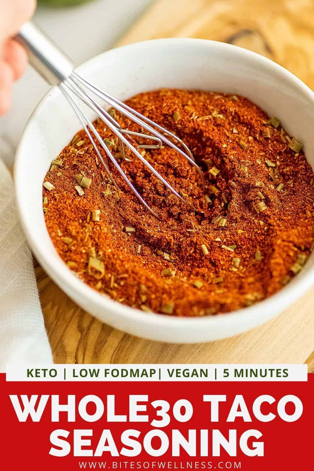 Low FODMAP Taco Seasoning