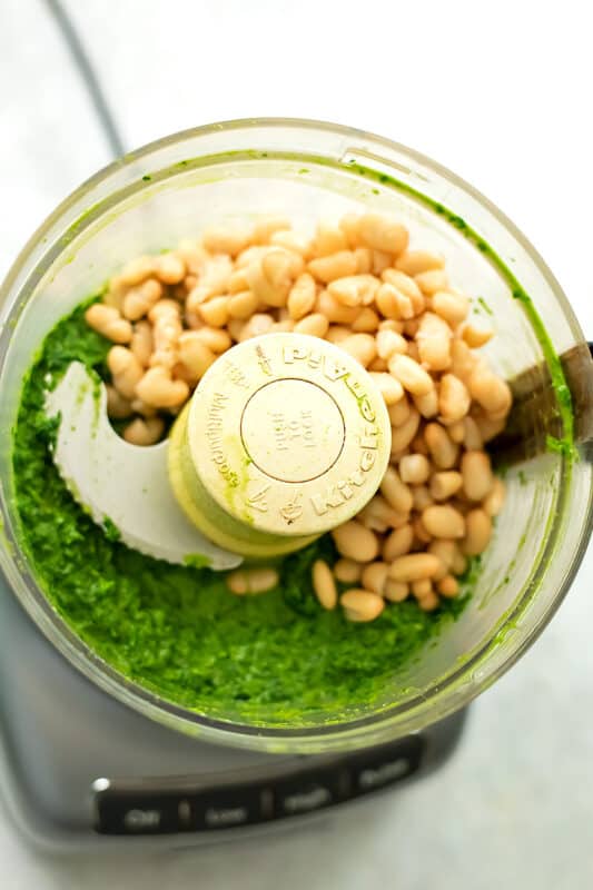 Creamy White Bean Pesto Ready In Just 5 Minutes Bites of Wellness