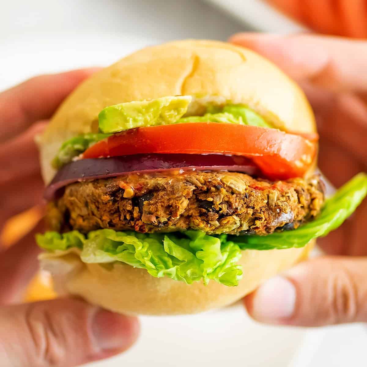 Healthy And Simple Mexican Black Bean Lentil Burgers Gluten Free Bites Of Wellness