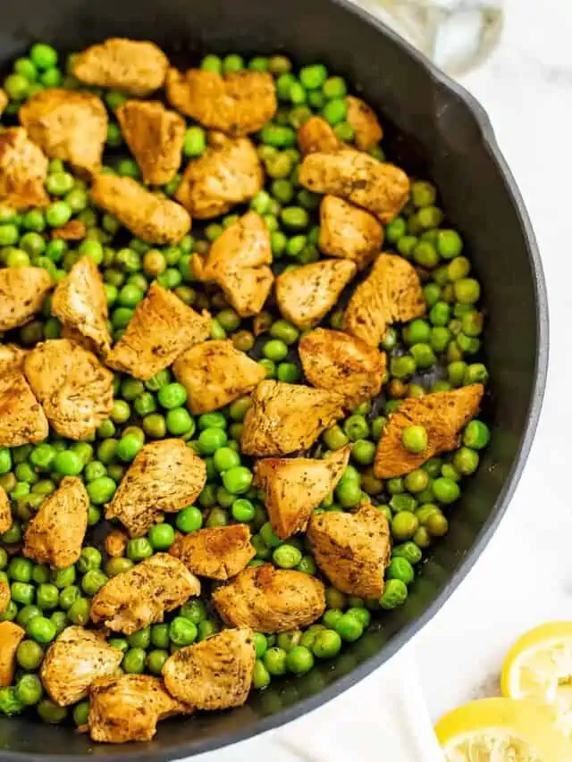 How to Make Chicken Pea Skillet