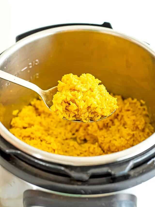 How to Make Instant Pot Yellow Rice