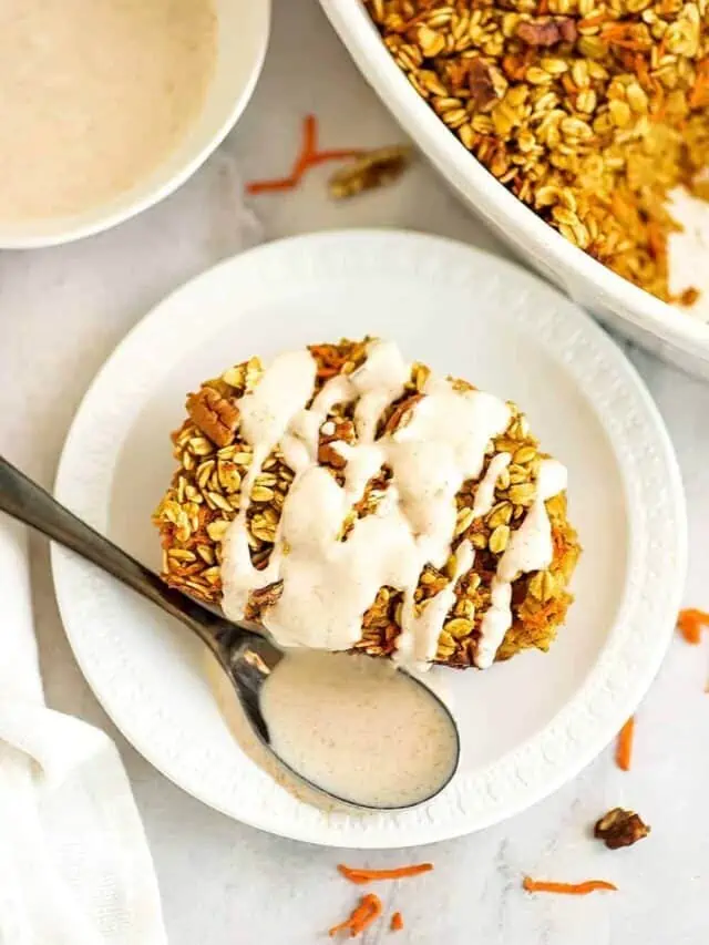 How to Make Carrot Cake Baked Oats