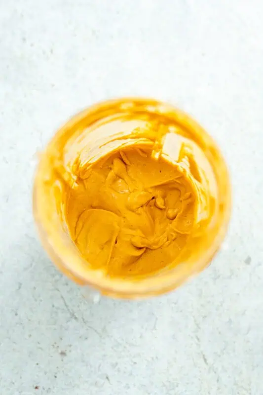Chipotle mayo after blending.