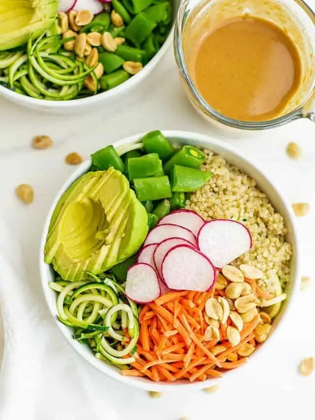 How to Make Asian Zoodle Bowl