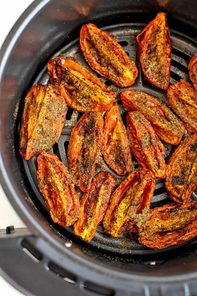 Air Fryer Tomatoes - Quick, Easy and So Flavorful | Bites of Wellness