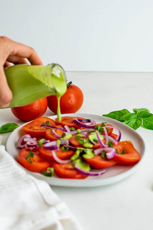 Creamy Basil Dressing 5 Ingredients & Simple to Make Bites of Wellness