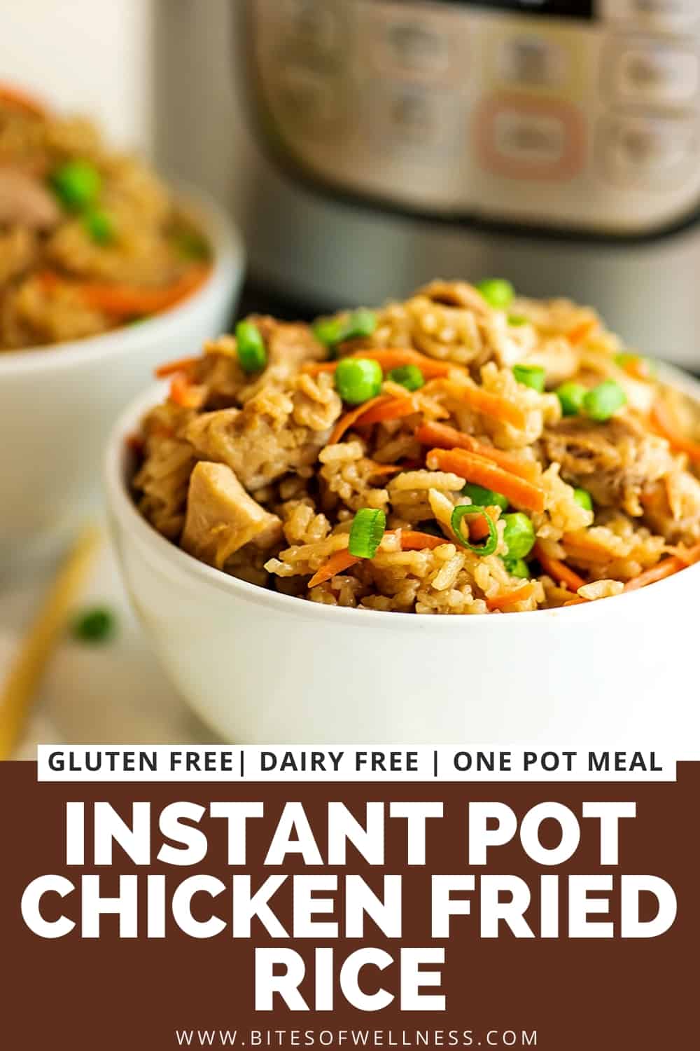 Instant Pot Chicken Fried Rice - Easy to Make | Bites of Wellness