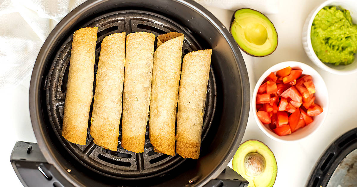 Air Fryer Vegan Taquitos Simple and Easy to Make Bites of Wellness