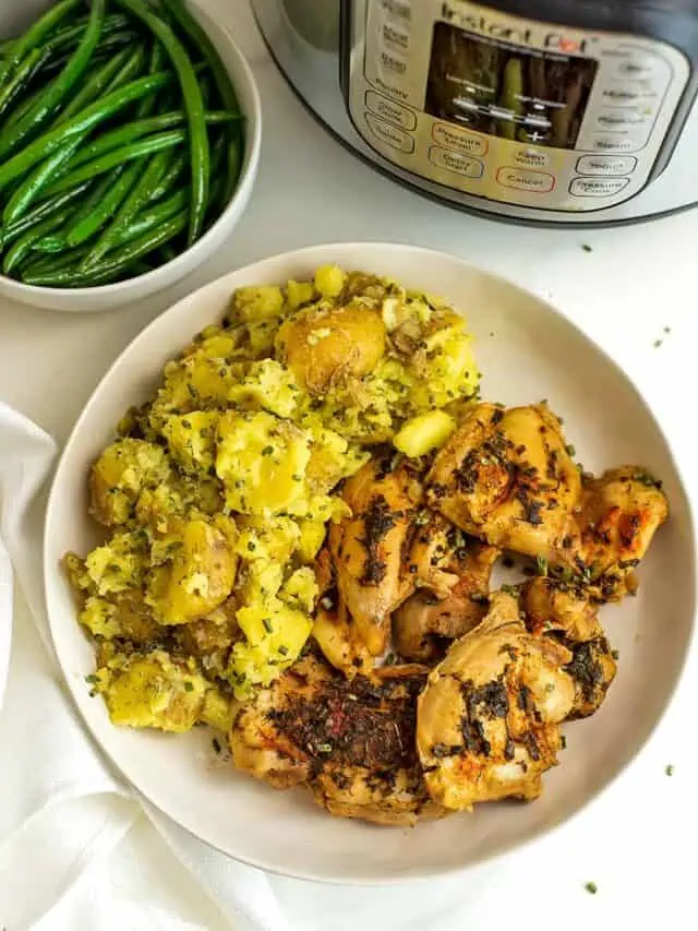 How to Make Instant Pot Chicken and Potatoes