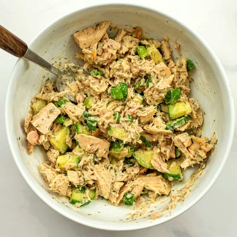 Low FODMAP Tuna Salad Quick Easy Lunch Recipe Bites Of Wellness