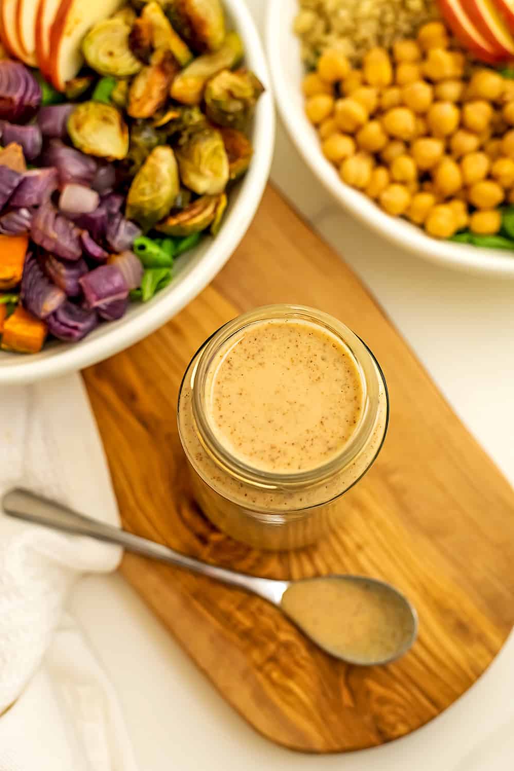 Maple Tahini Dressing 5 Ingredients and Easy Bites of Wellness