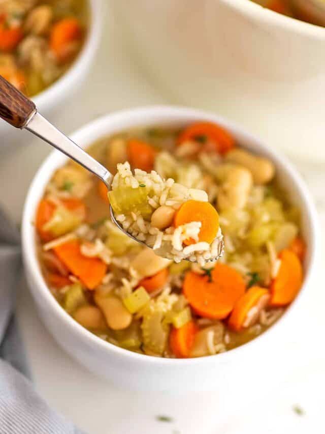 How to Make Vegan Rice Soup