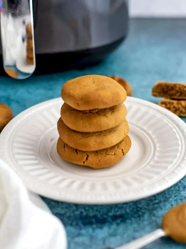How to make air fryer peanut butter cookies