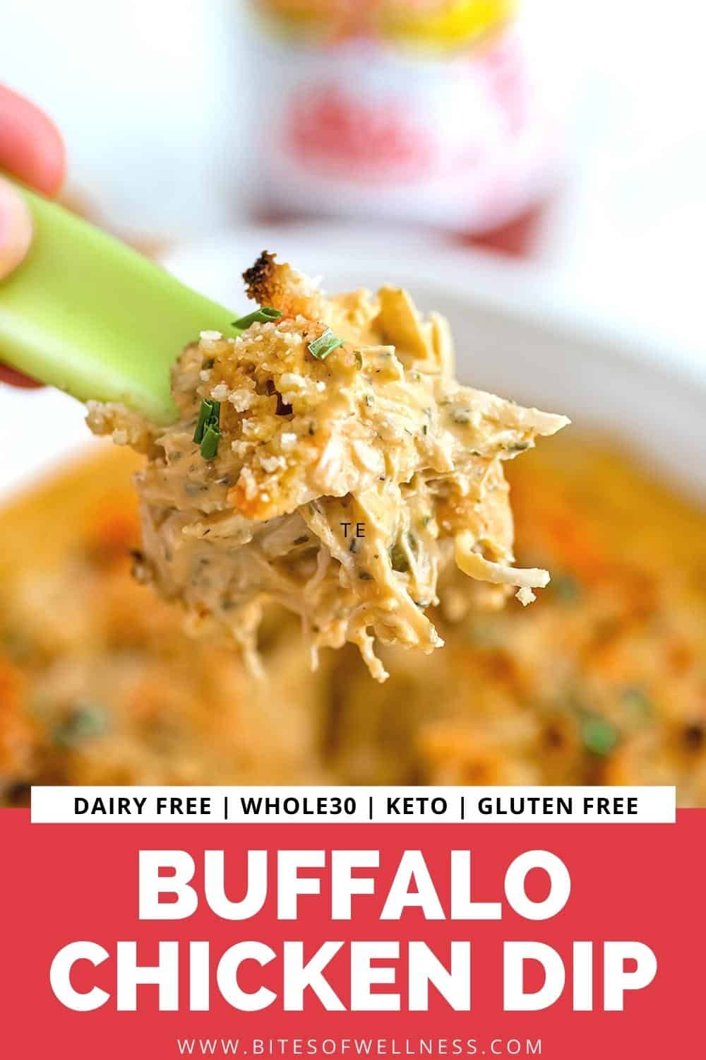 Dairy Free Buffalo Chicken Dip Simple Recipe Bites of Wellness