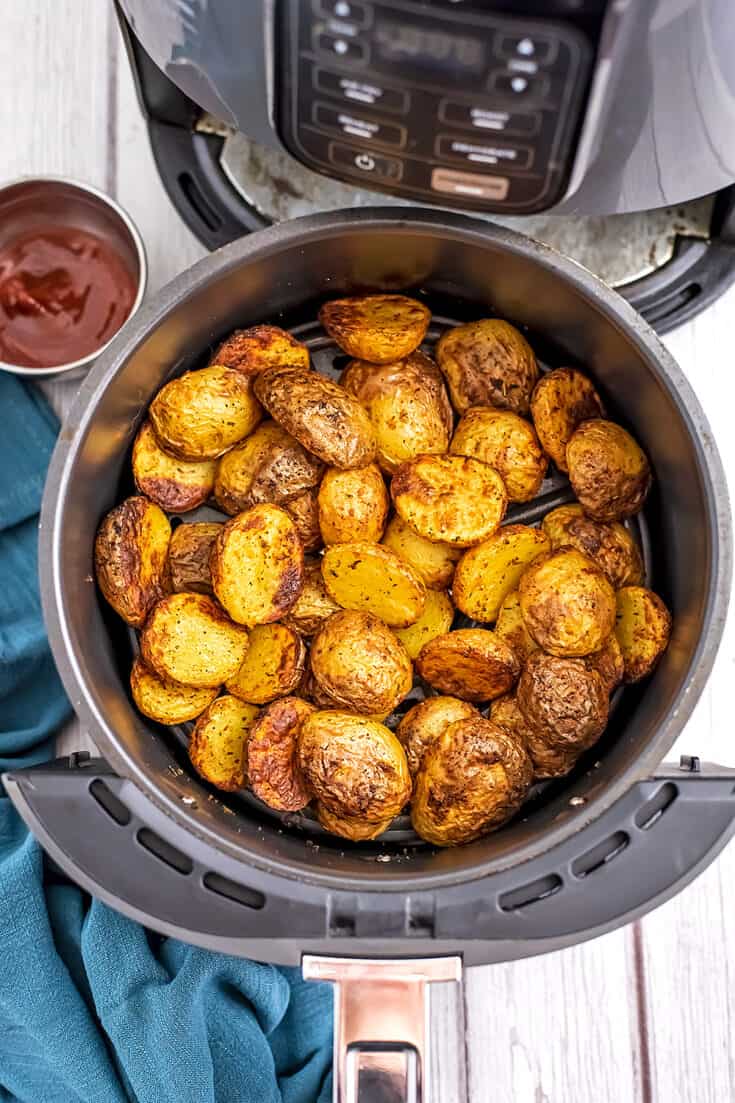 Air Fryer Baby Potatoes - 20 Minutes, Easy to Make| Bites of Wellness